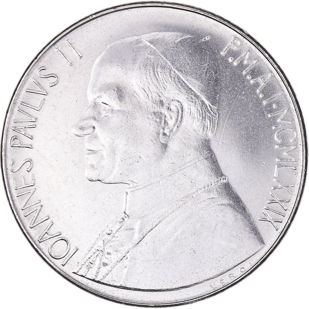 Vatican City | 100 Lire Coin | Prudence | Km:146 | 1979 - 1980