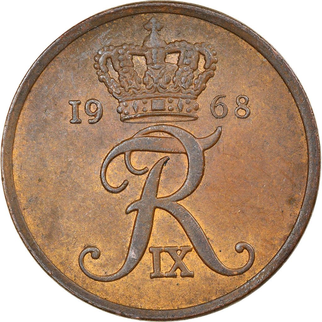Denmark | 5 Ore Coin | Monogram | Km:848 | 1960 - 1972