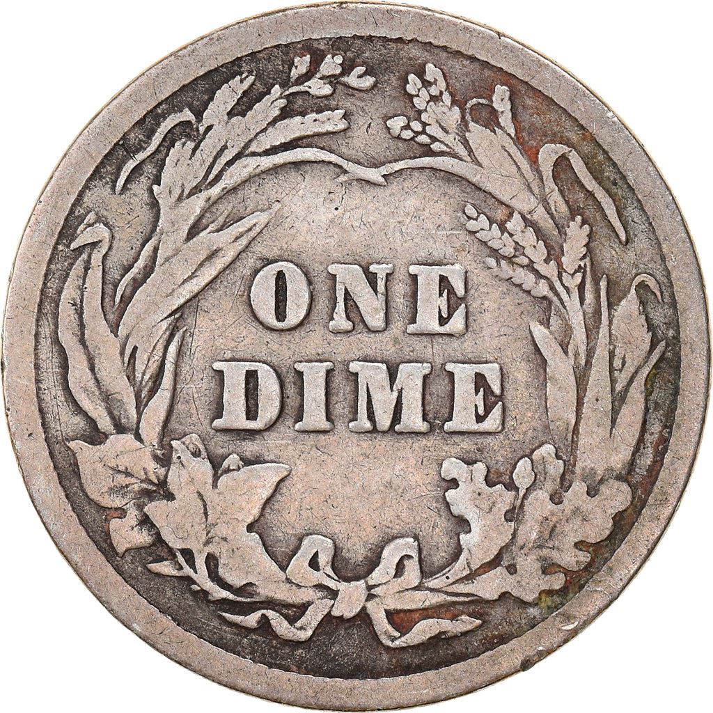 United States | 1 Dime Coin | Barber Dime | KM:113 | 1892 - 1916