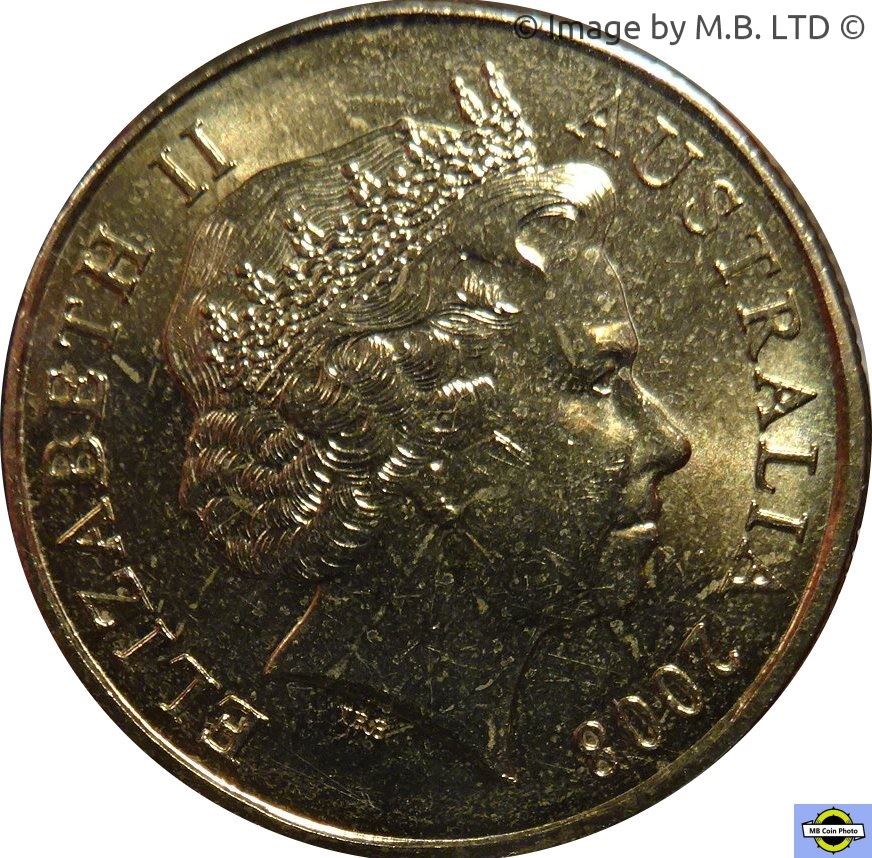 Australia | 1 Dollar Coin | Elizabeth II | KM1047 | 2008