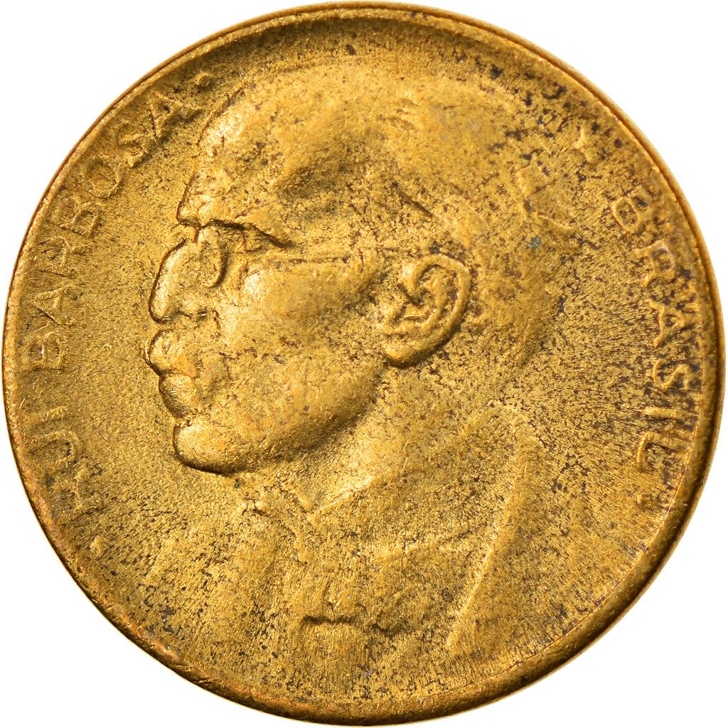 Brazil | 20 Centavos Coin | Ruy Barbosa | Km:562 | 1948 - 1956