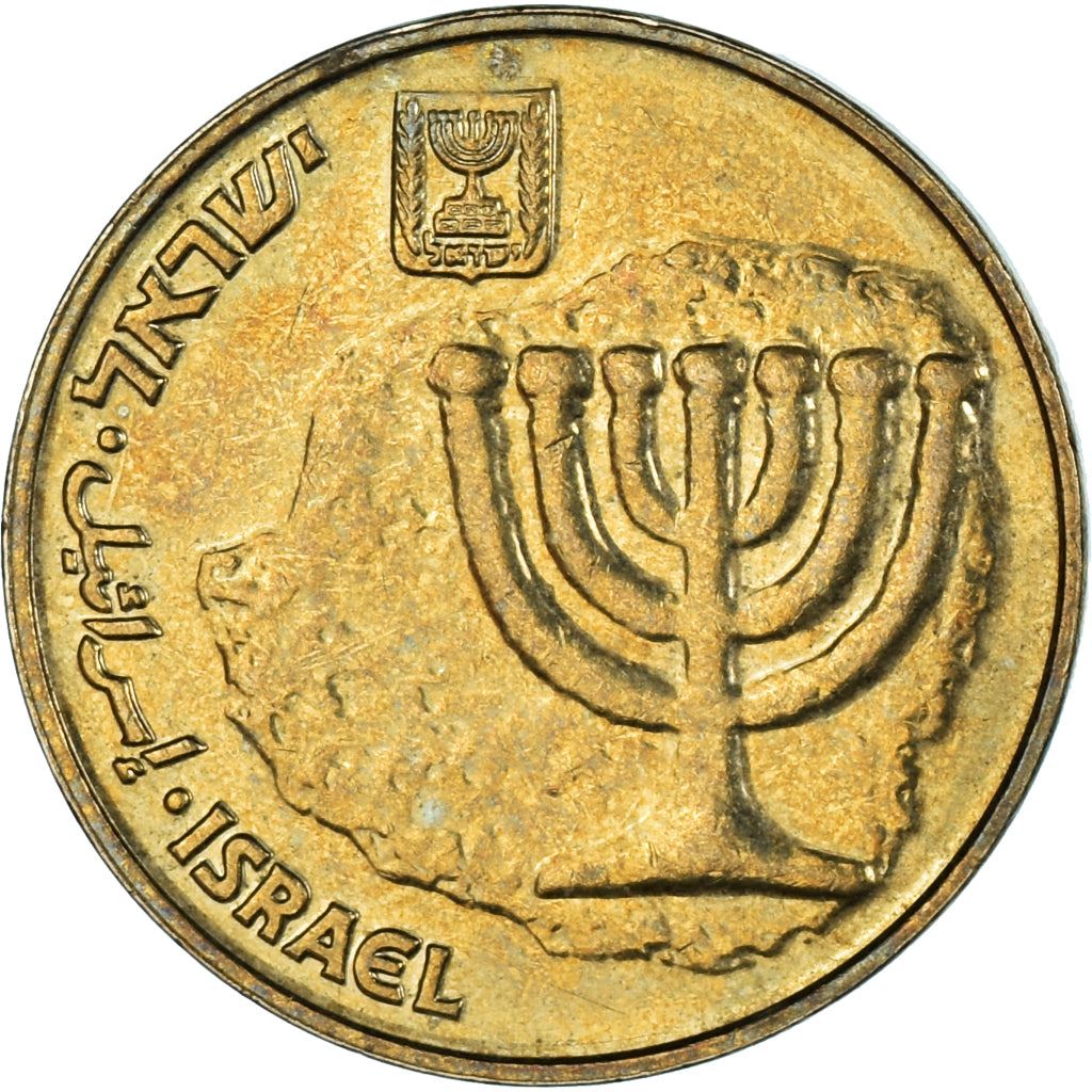 Israel 10 Agorot Coin KM158 1984 - 2017