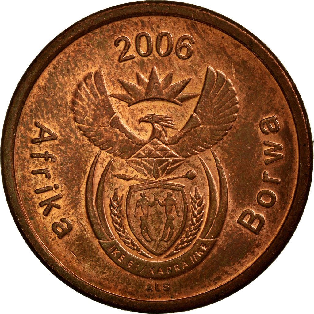 South Africa 5 Cents Sepedi/Sesotho Legend - Afrika Borwa Coin KM486 2006