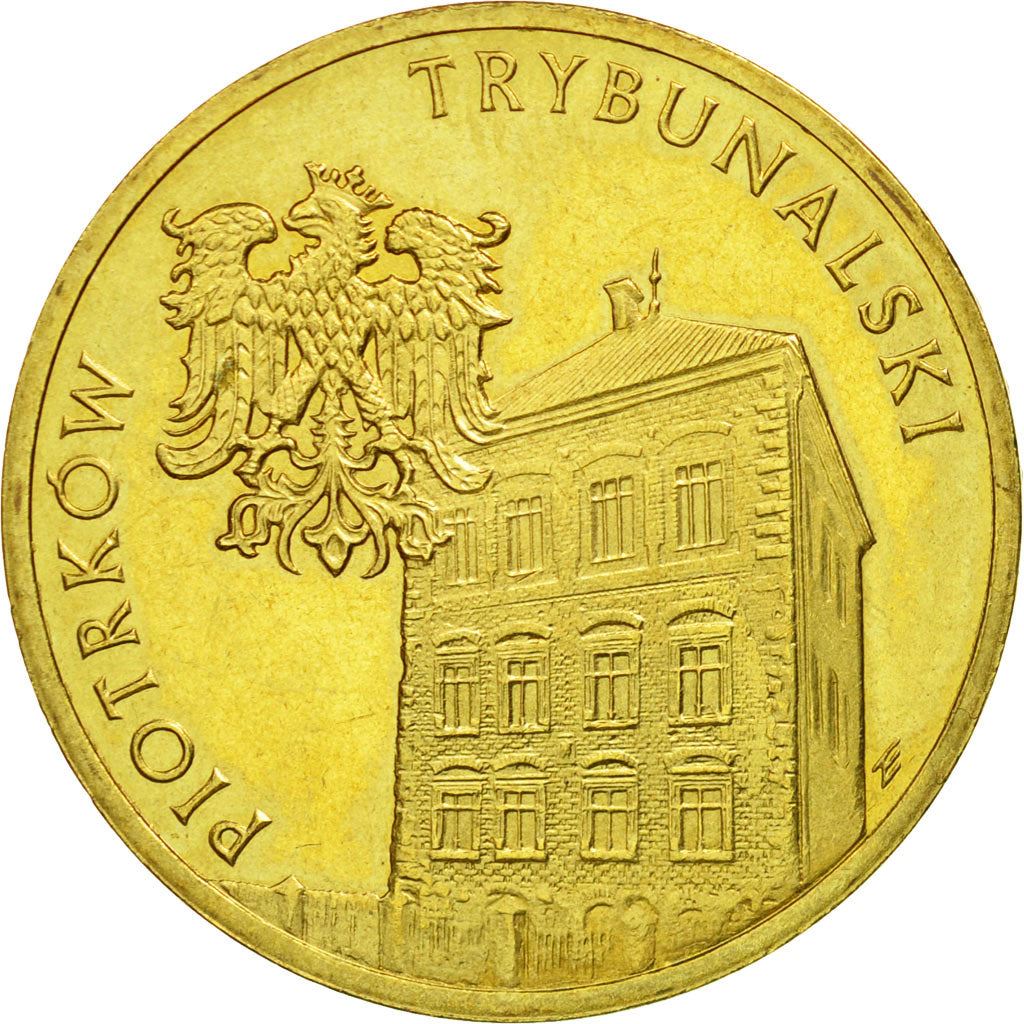 Poland | 2 Zlotys Coin | Piotrków Trybunalski | Y:628 | 2008