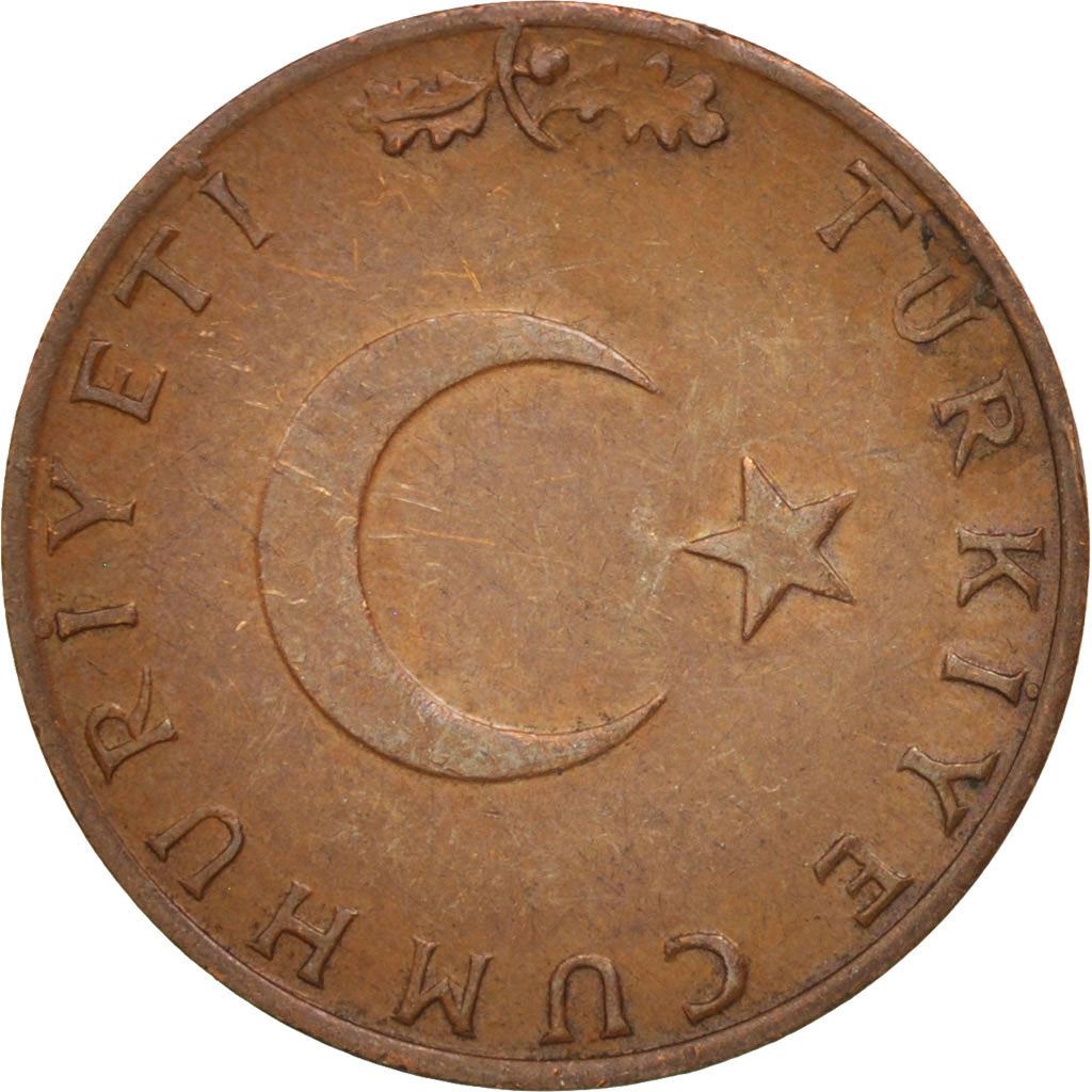 Turkey Coin Turkish 10 Kurus | FAO | President Mustafa Kemal Ataturk | KM898 | 1971 - 1974