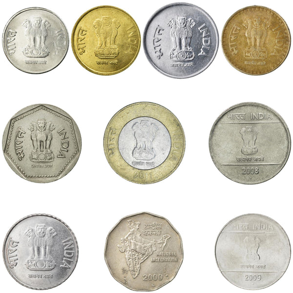 インド　古銭　硬貨　3119g ルピー　パイサ　まとめ売り インドコイン10 インド 古銭 硬貨 3119g ルピー パイサ まとめ売り