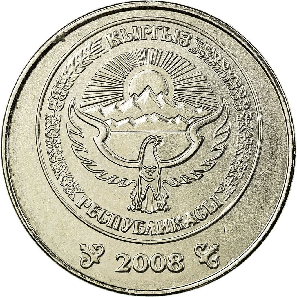 Kyrgyzstan 3 Som Coin | Falcon | Kookor | KM15 | 2008