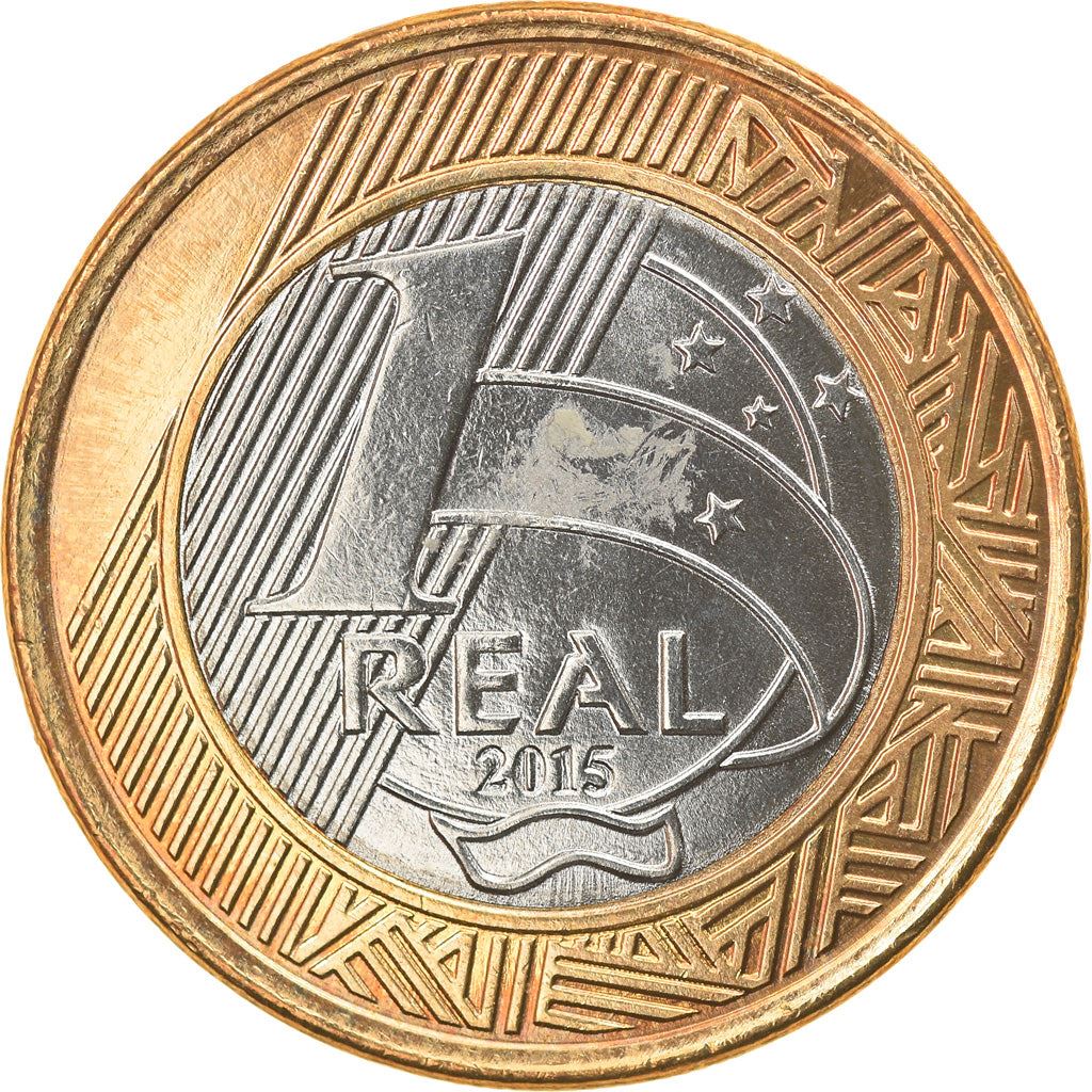 Brazil | 1 Real Coin | Volleyball | KM:709 | 2015