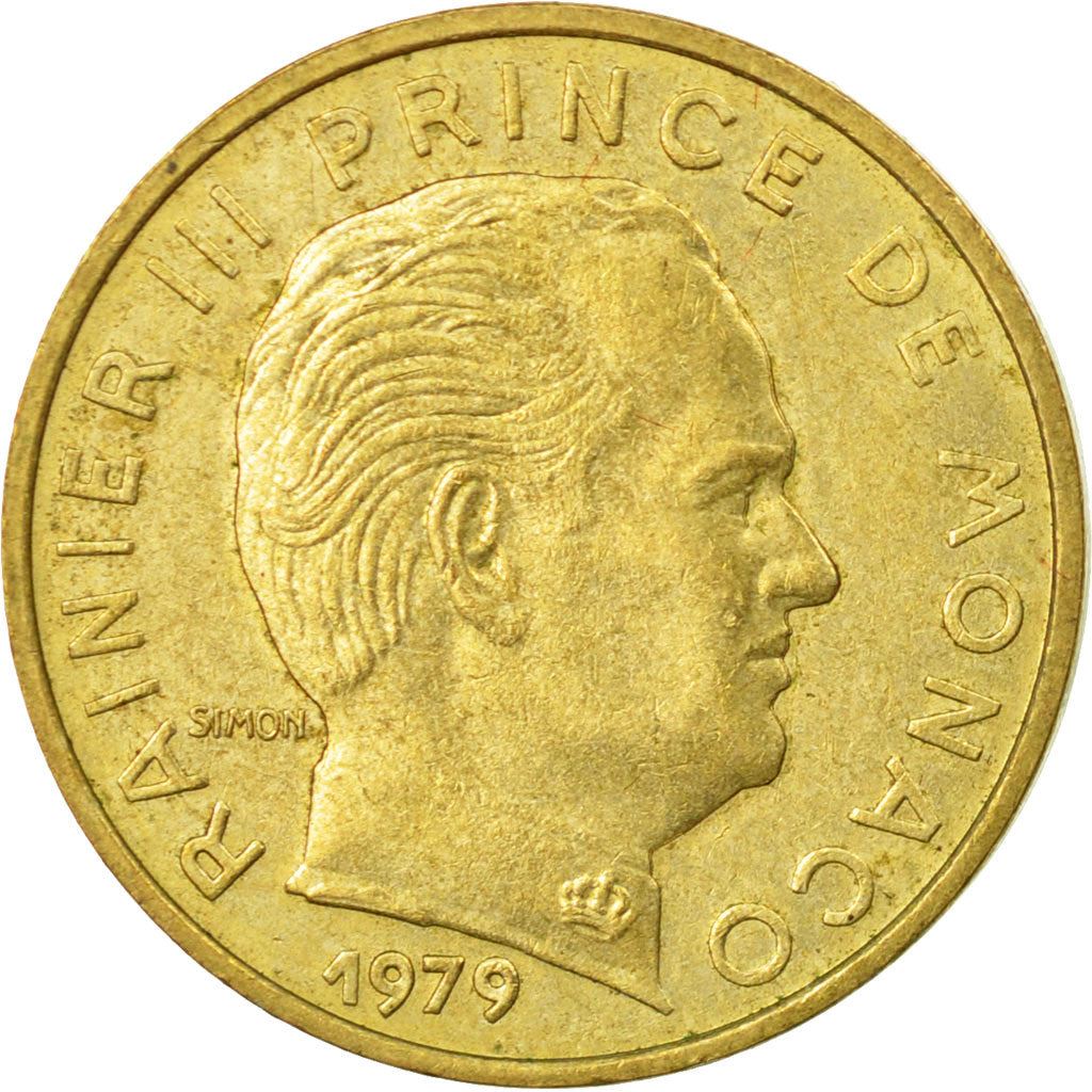 Monaco | 10 Centimes Coin | Rainier III | Km:142 | 1962 - 1995