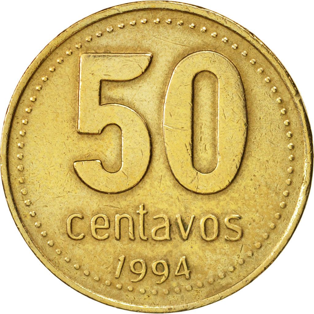 Argentina 50 Centavos | Tucuman Building Coin | KM111 | 1992 - 2010