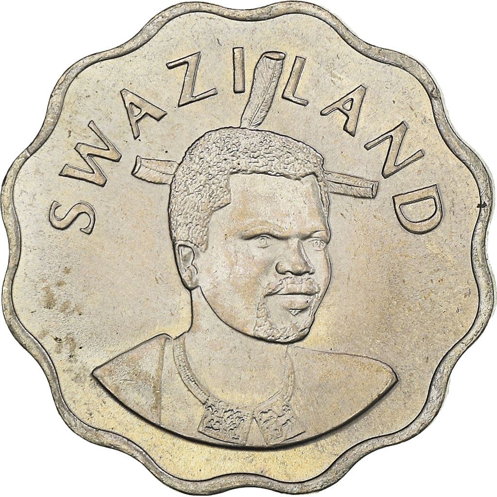 Eswatini | 5 cent mynt | Kung Mswati III | Arumlilja | KM48 | 1995 - 2010