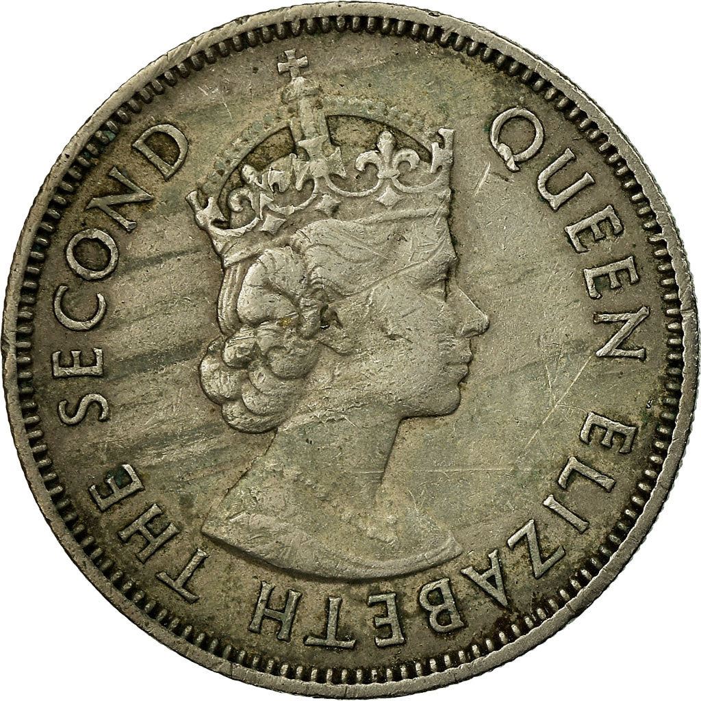 Seychelles | 1/2 Rupee Coin | Elizabeth II | Km:12 | 1954 - 1974