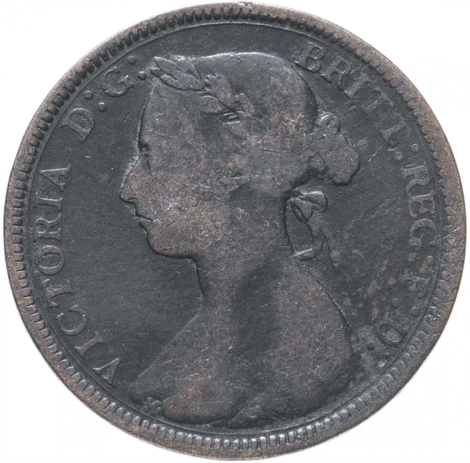 イギリス | 1/2 ペニー硬貨 | ヴィクトリア | KM:754 | 1874年 - 1894年