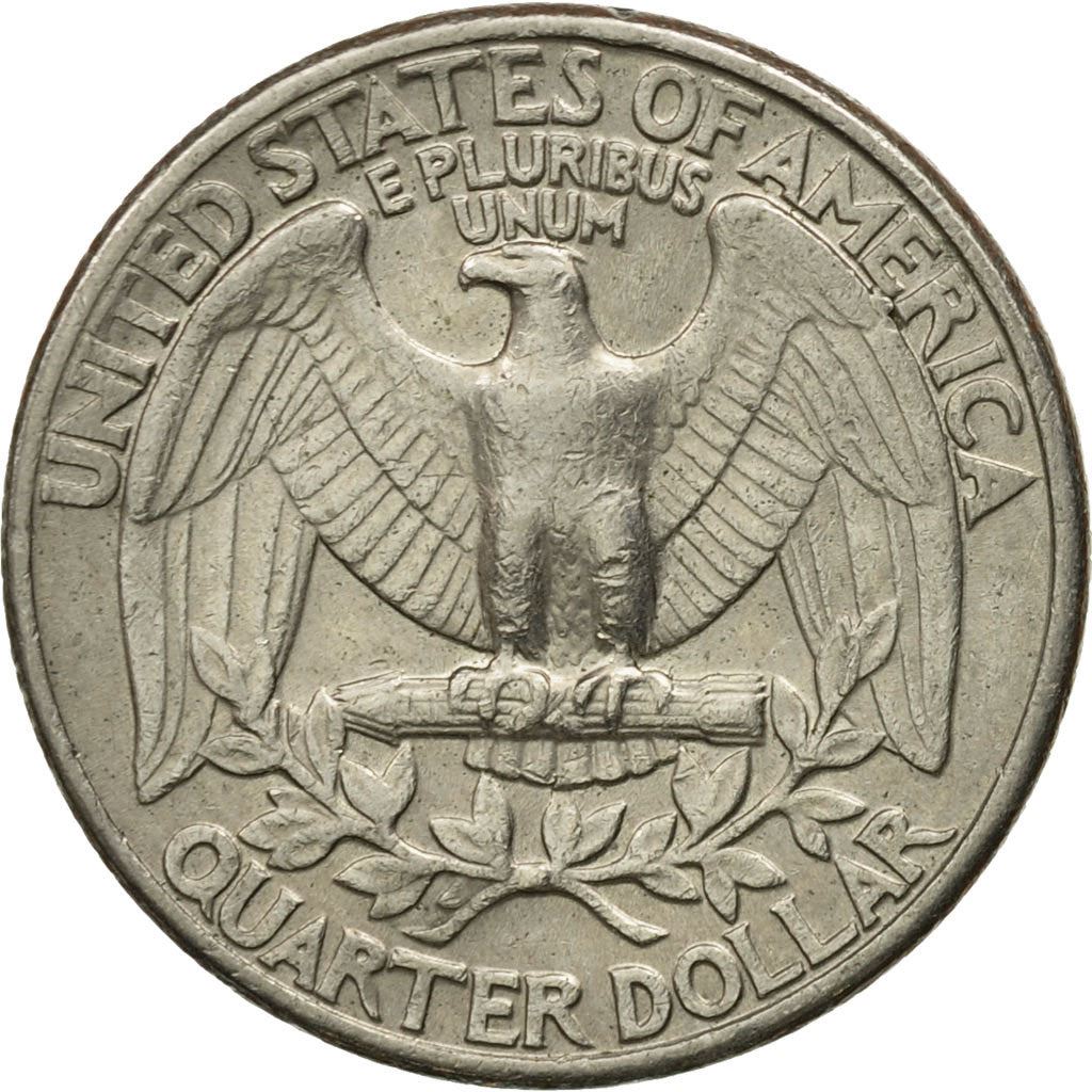 United States | 1/4 Dollar Coin | George Washington | Km:164A | 1965 - 1998