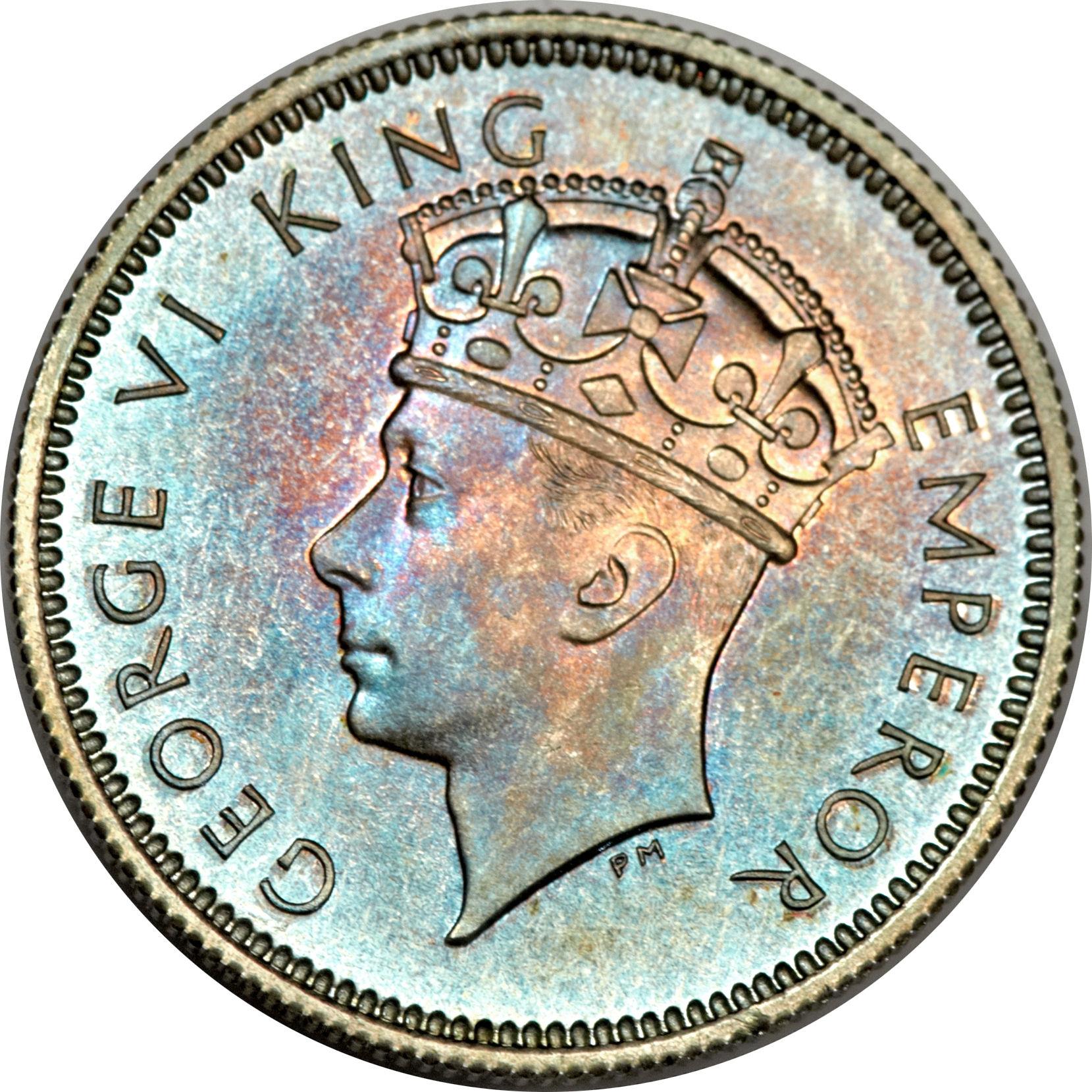 Southern Rhodesia | 6 Pence Coin | George VI | Axes | KM:10 | 1937