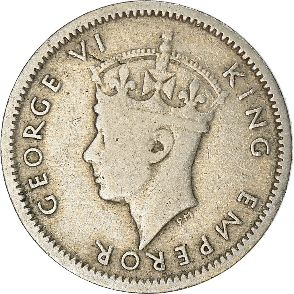 Southern Rhodesia | 3 Pence Coin | George VI | Spearheads | Km:16B | 1947
