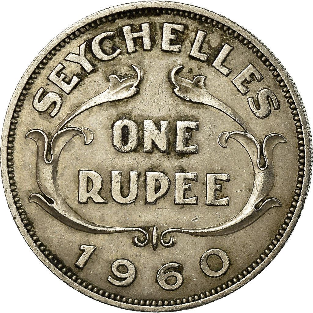 Seychelles | 1 Rupee Coin | Elizabeth II | Km:13 | 1954 - 1974