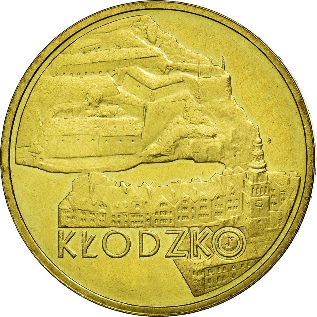 Poland | 2 Zlotys Coin | Kłodzko | Y:624 | 2007