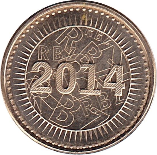 Zimbabwe | 5 Cents Bond Coin | KM17 | 2014