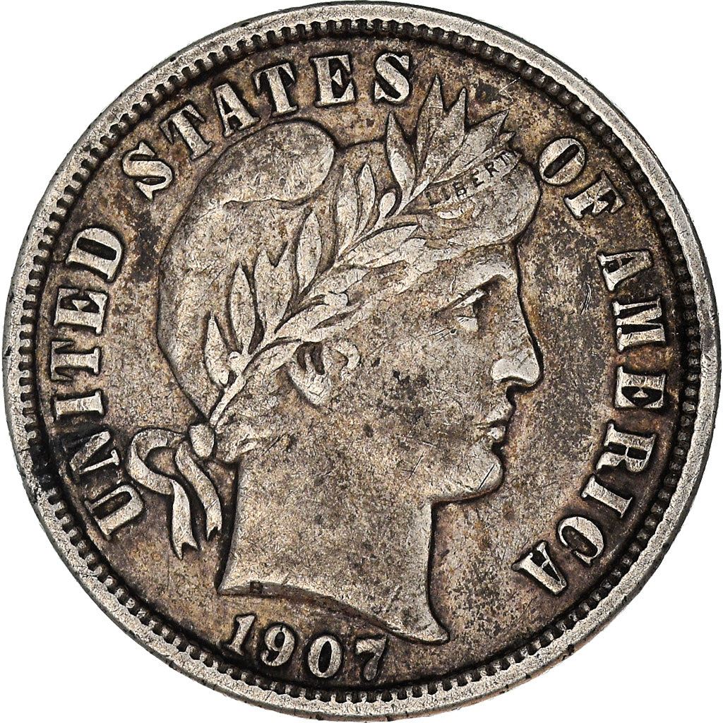 United States | 1 Dime Coin | Barber Dime | KM:113 | 1892 - 1916