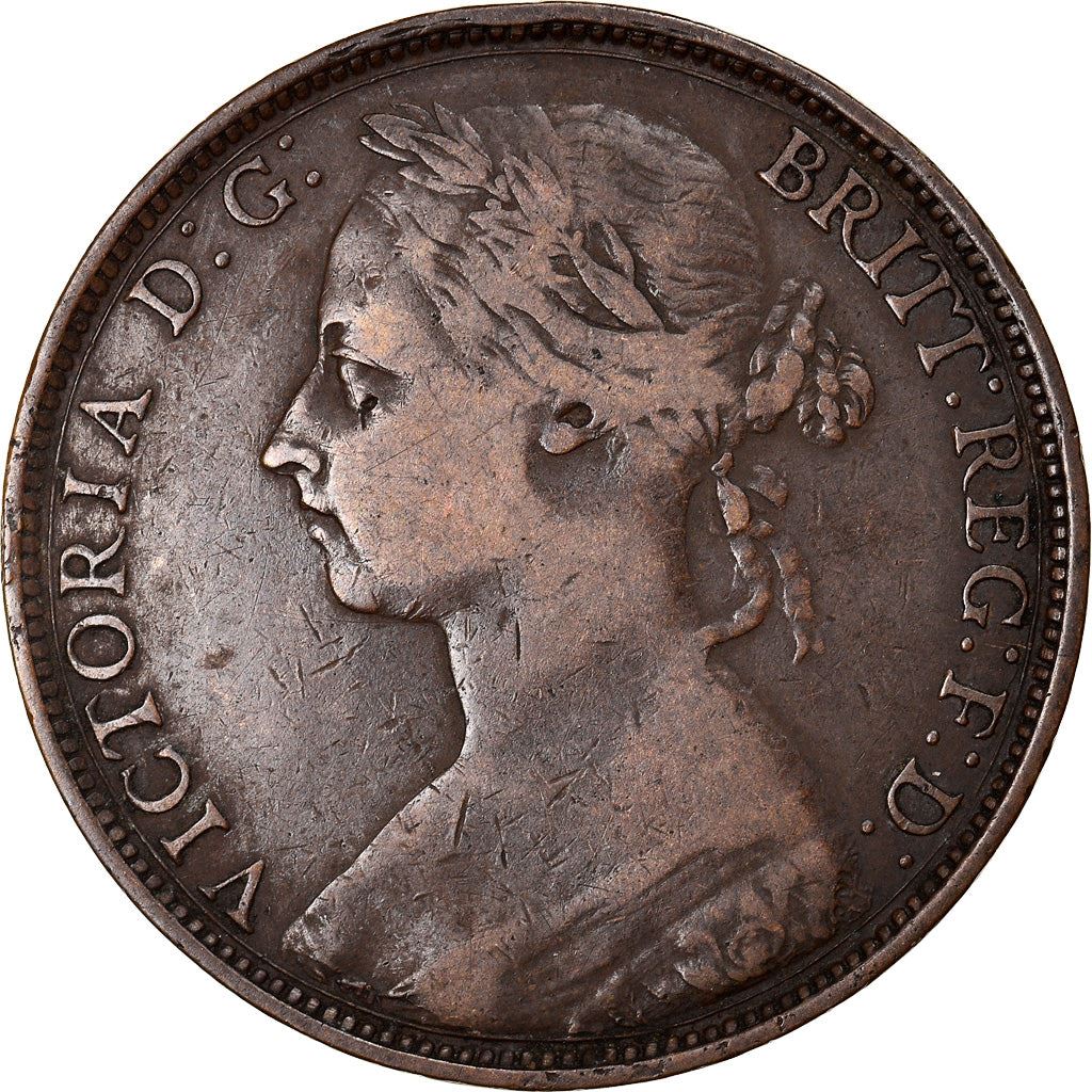 United Kingdom | 1 Penny Coin | Victoria | KM:755 | 1874 - 1894