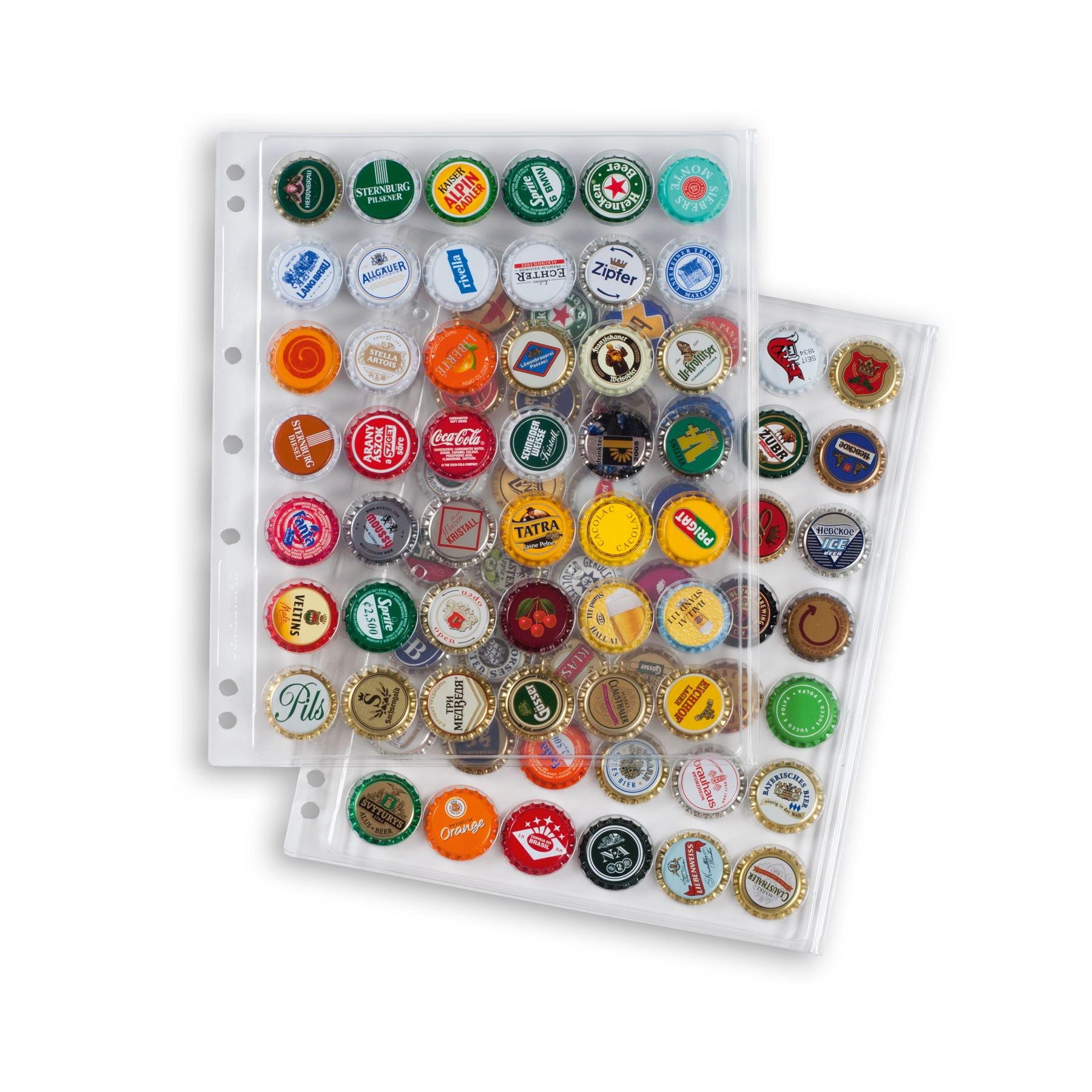 ENCAP Sheets for Ring Binder Coin Albums | Coin Capsule Storage Sheets | Packs of 2 | Different Pocket Configurations