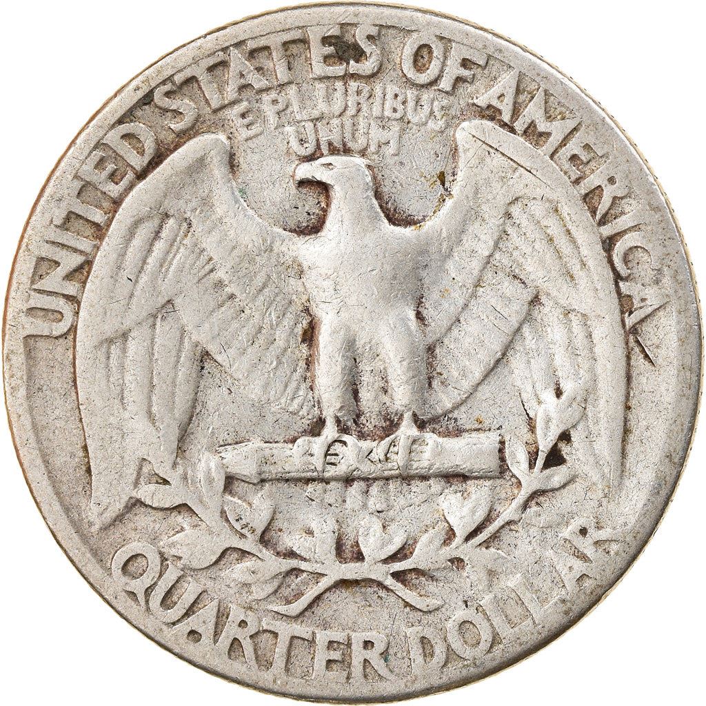 アメリカ合衆国 | 1/4ドル硬貨 | ジョージ・ワシントン | KM:164 | 1932年 - 1964年