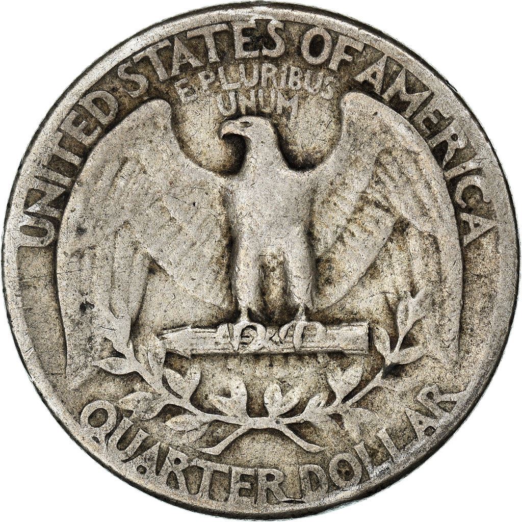 アメリカ合衆国 | 1/4ドル硬貨 | ジョージ・ワシントン | KM:164 | 1932年 - 1964年
