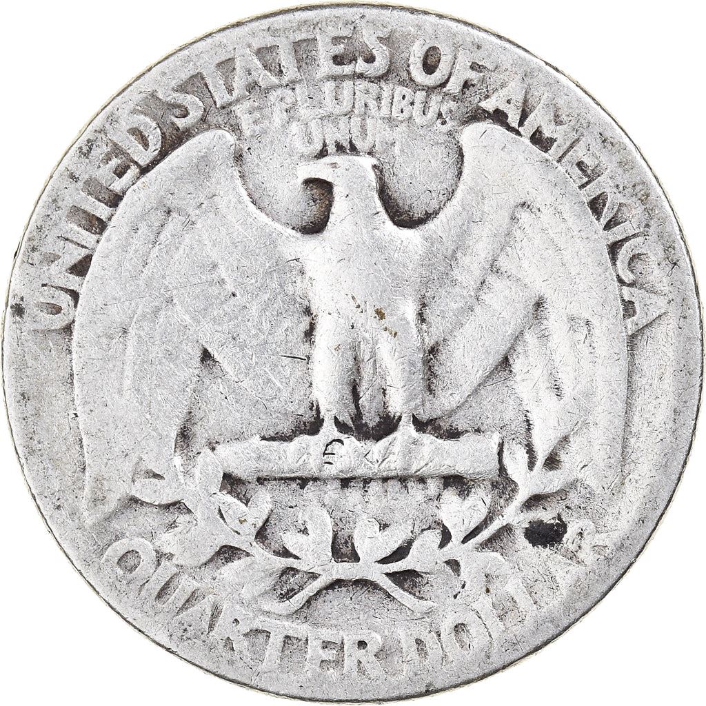 アメリカ合衆国 | 1/4ドル硬貨 | ジョージ・ワシントン | KM:164 | 1932年 - 1964年