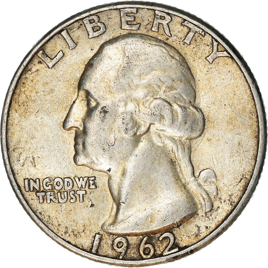 アメリカ合衆国 | 1/4ドル硬貨 | ジョージ・ワシントン | KM:164 | 1932年 - 1964年