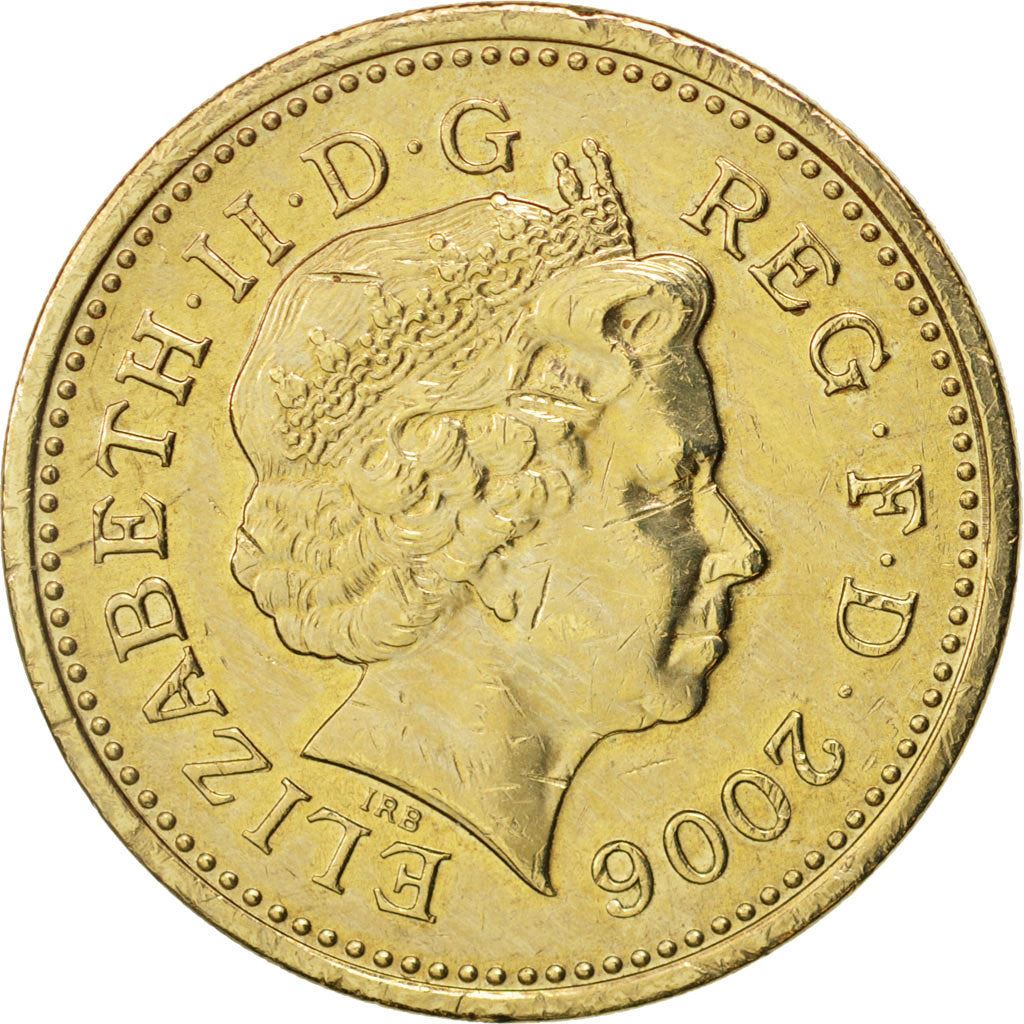 United Kingdom | 1 Pound Coin | Egyptian Arch Bridge | Km:1059 | 2006