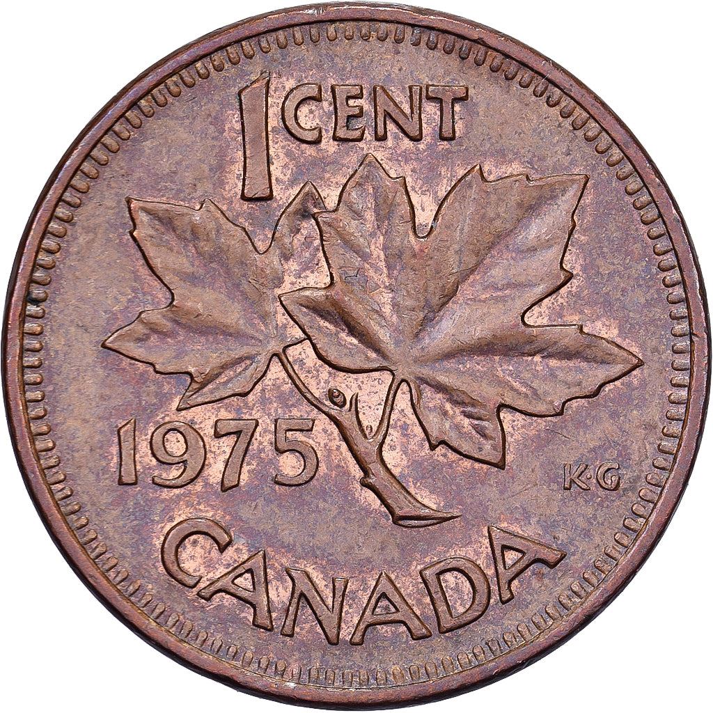 Canada | 1 Cent Coin | Bronze | 2nd portrait | KM:59 | 1965-1978