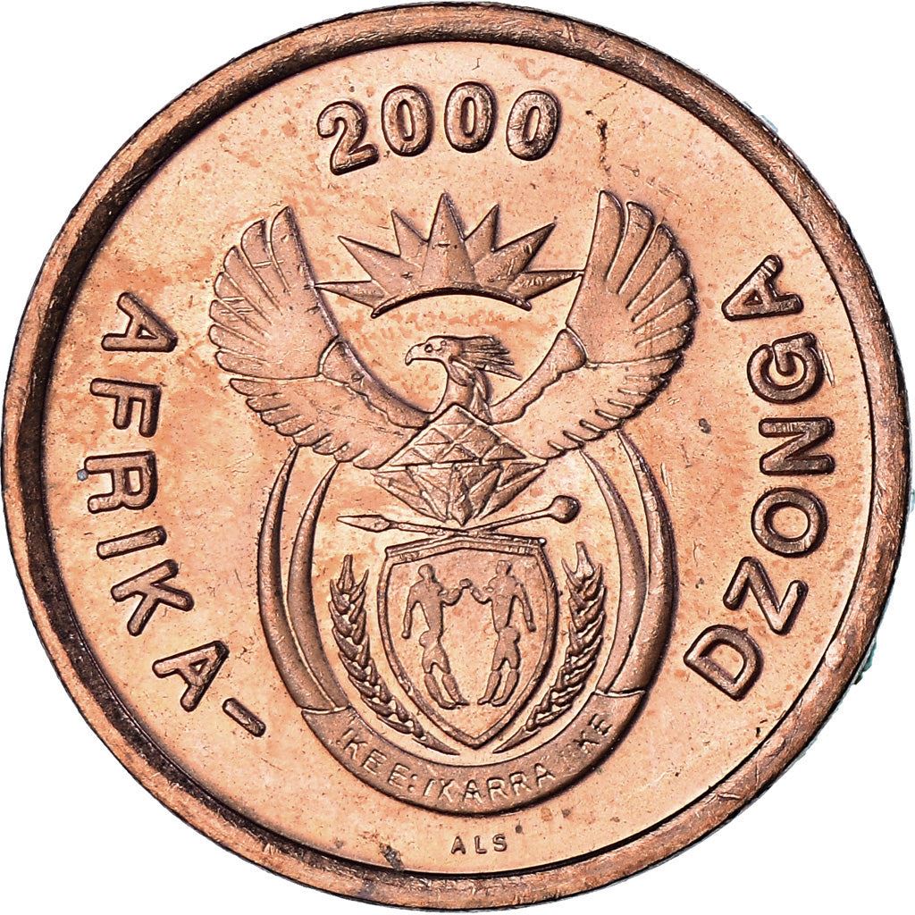 South Africa 5 Cents Coin | Tsonga Legend - AFRIKA-DZONGA | KM223 | 2000 - 2001