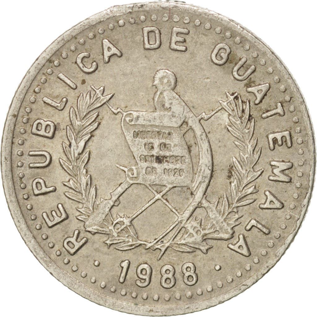 Guatemala | 5 Centavos Coin | Kapok Tree | Km:276 | 1977 - 2010