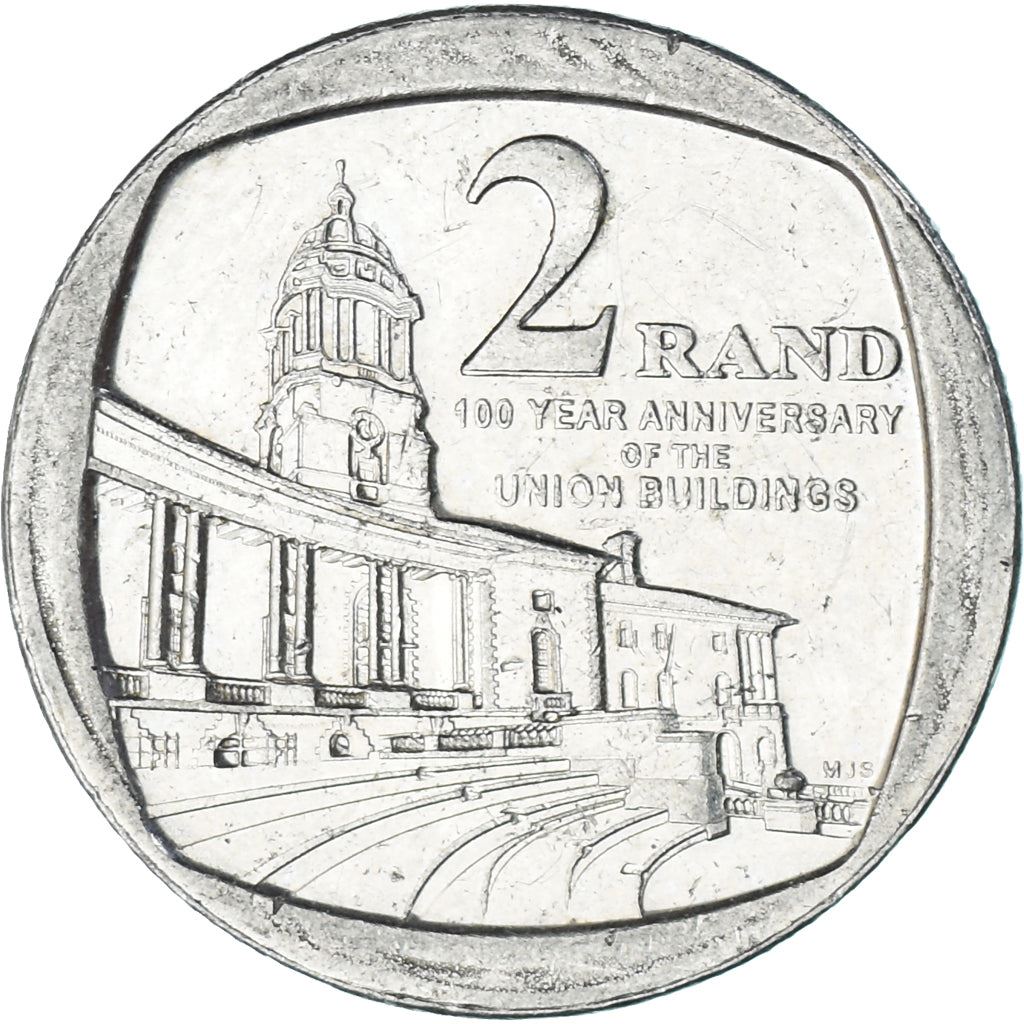 South Africa | 2 Rand Coin | Union Buildings | 100th Anniversary | Uc:101 | 2014