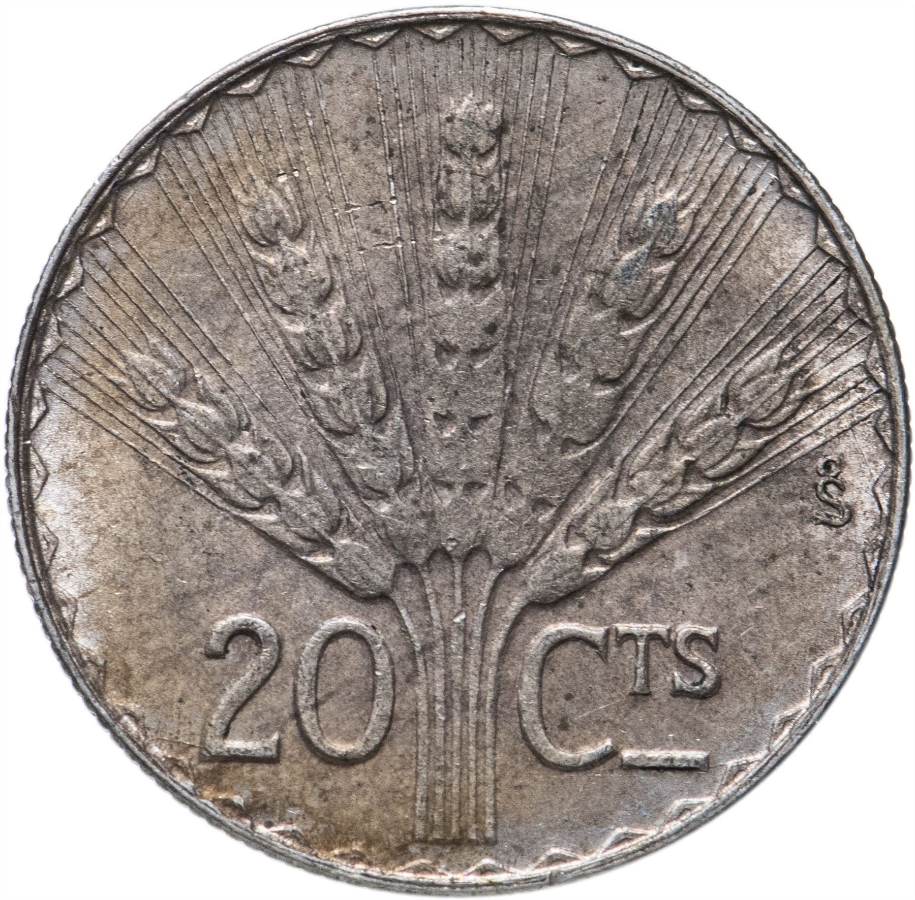 Uruguay | 20 Centesimos Coin | Laureate Head | KM29 | 1942