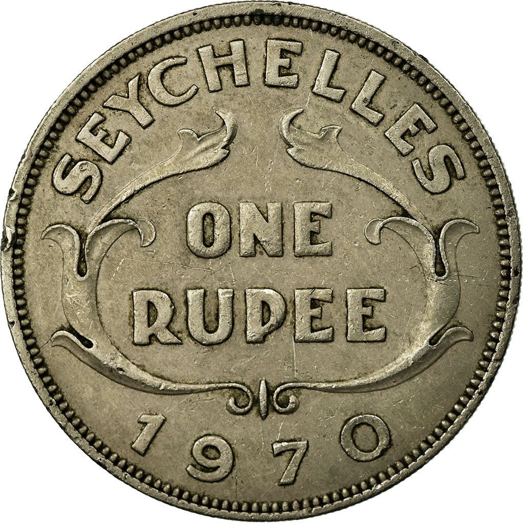 Seychelles | 1 Rupee Coin | Elizabeth II | Km:13 | 1954 - 1974
