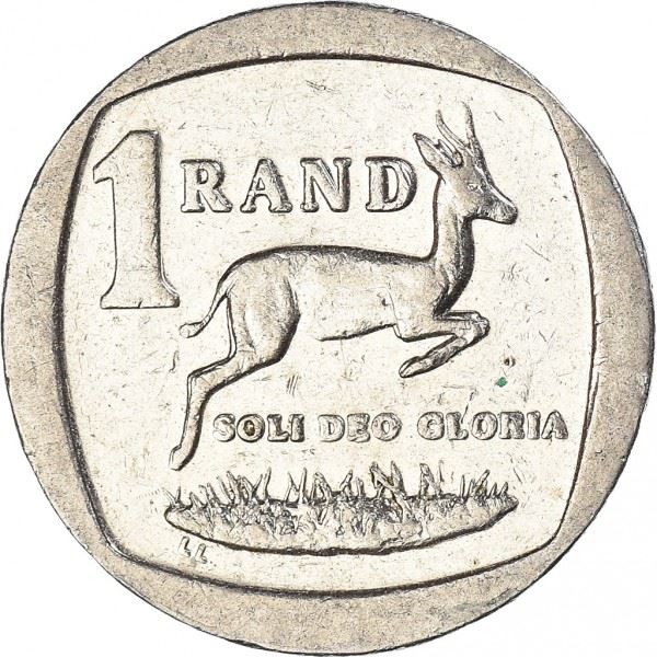 South Africa 1 Rand Afrika Borwa - Aforika Borwa Coin KM504 2011 - 2013
