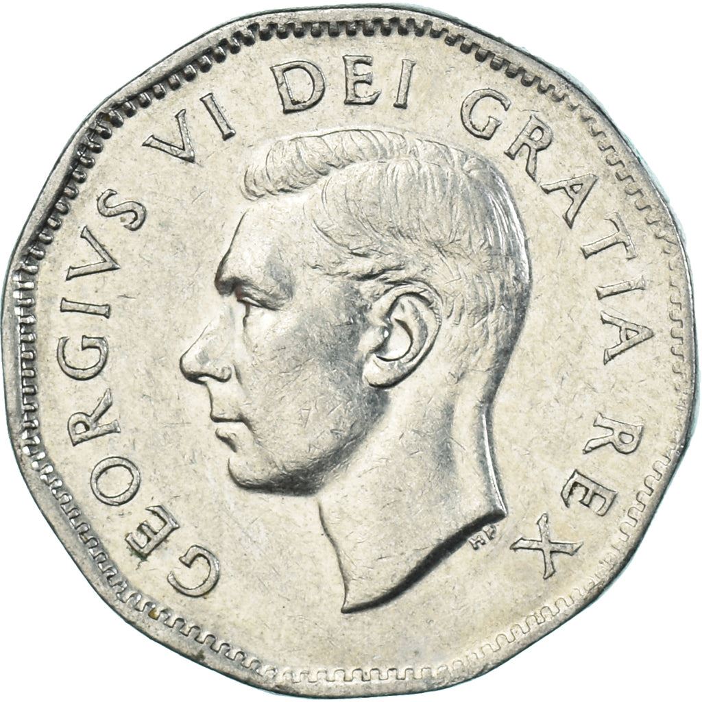 Canada | 5 Cents Coin | Discovery of Nickel | Nickel | KM:48 | 1951