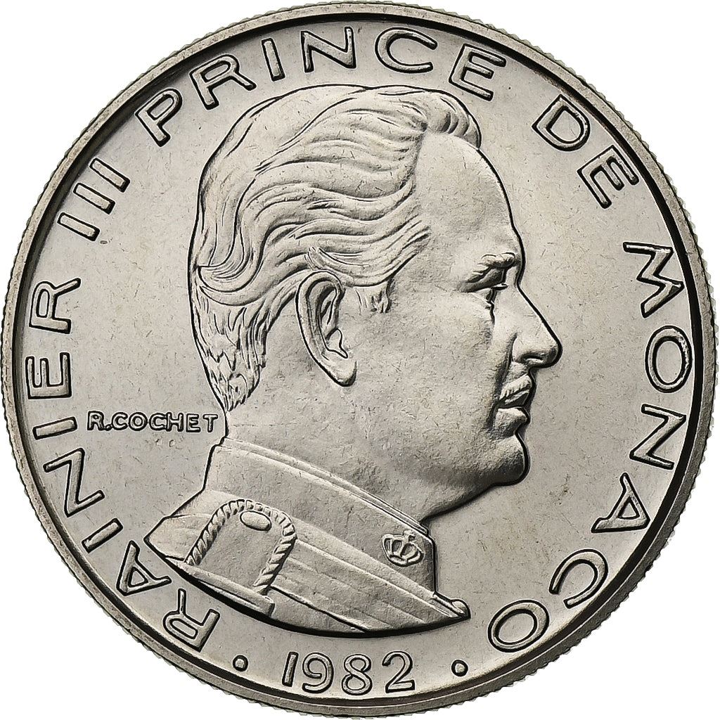 Monaco | 1 Franc Coin | Rainier III | Km:140 | 1960 - 1995