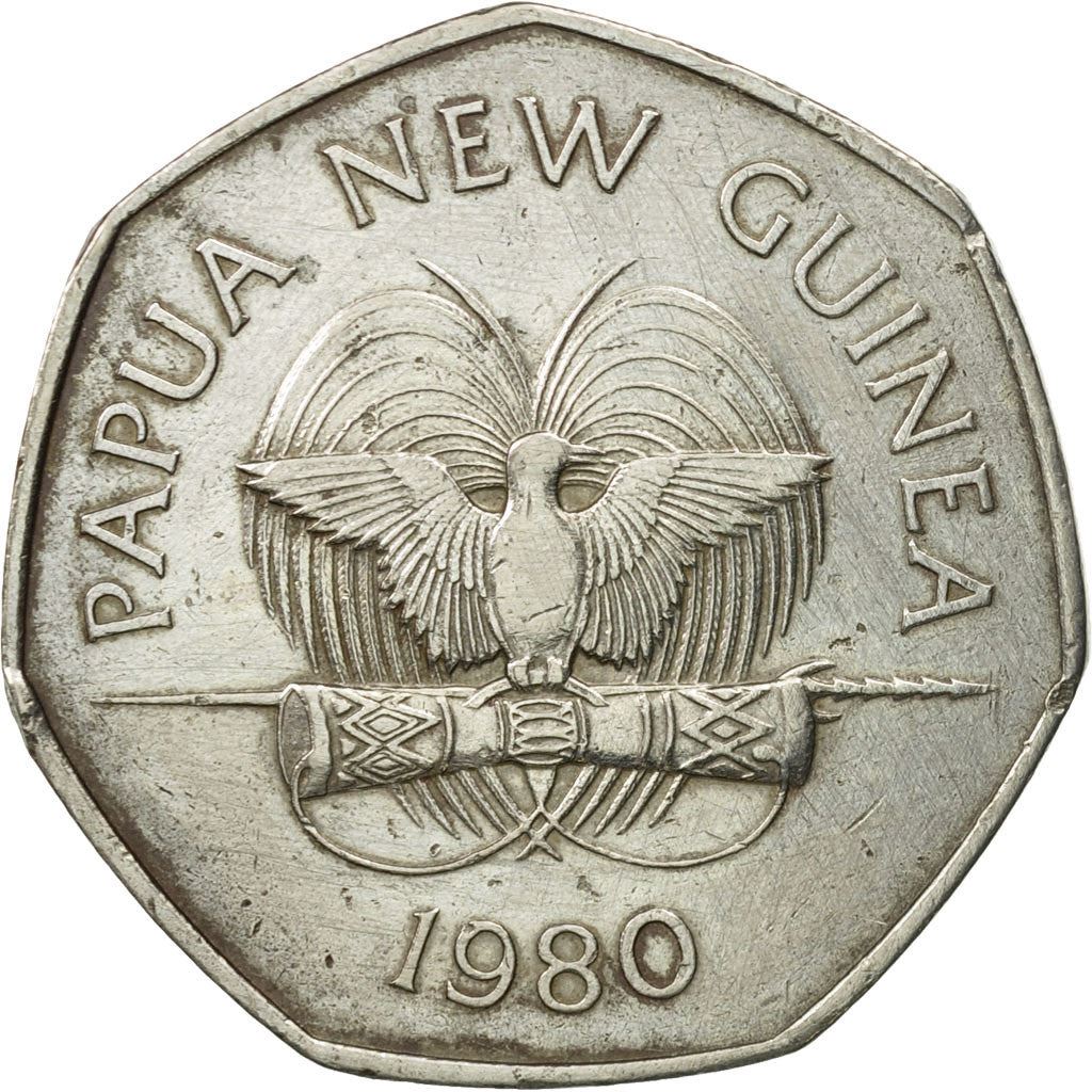 Papua New Guinea | 50 Toea Coin | Festival of Arts | KM:15 | 1980