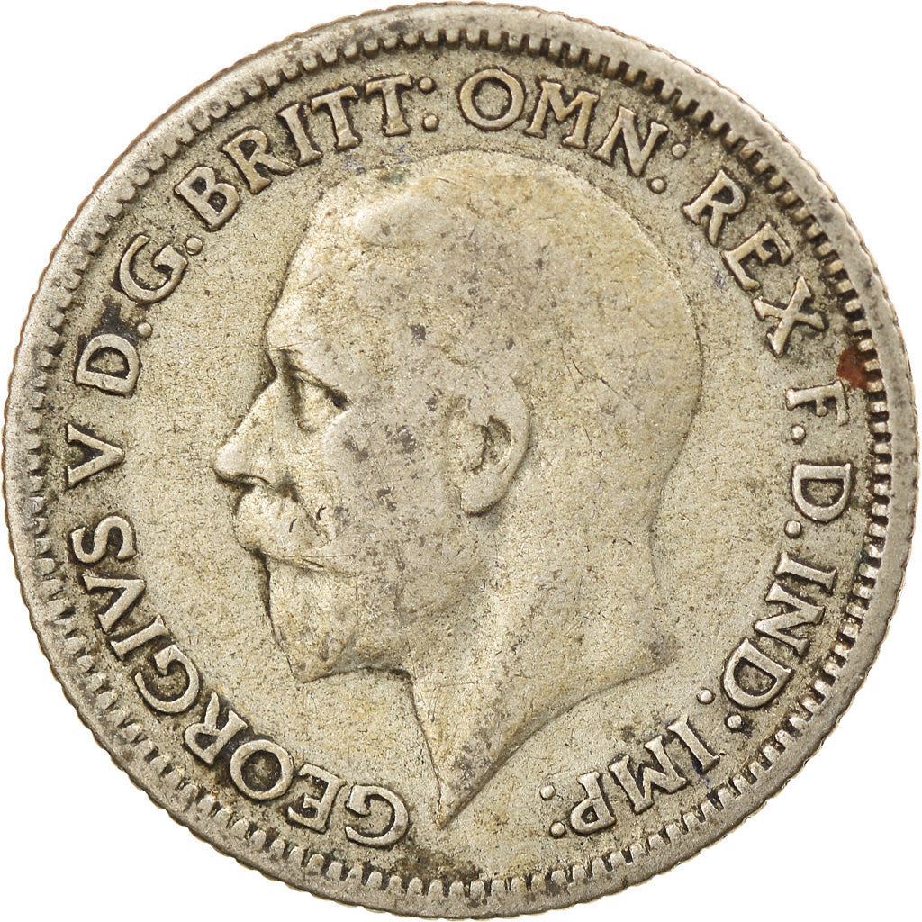United Kingdom | 6 Pence Coin | George V | KM:832 | 1927 - 1936