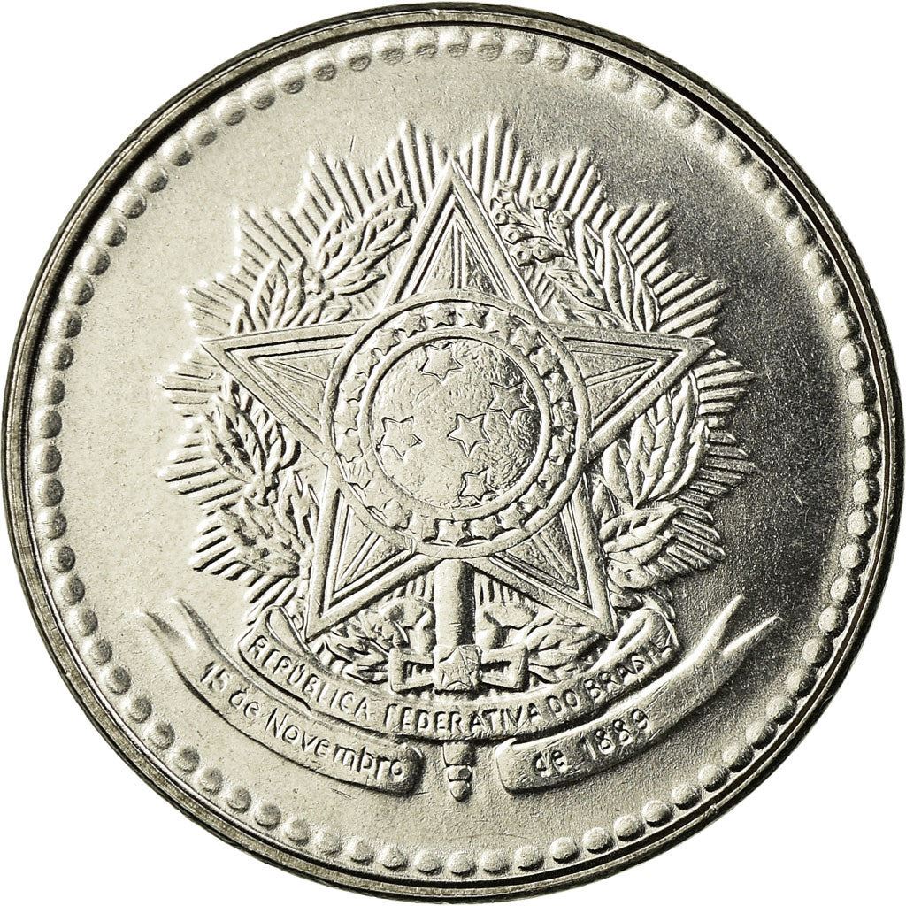 Brazil | 10 Cruzados Coin | Star | Km:607 | 1987 - 1988