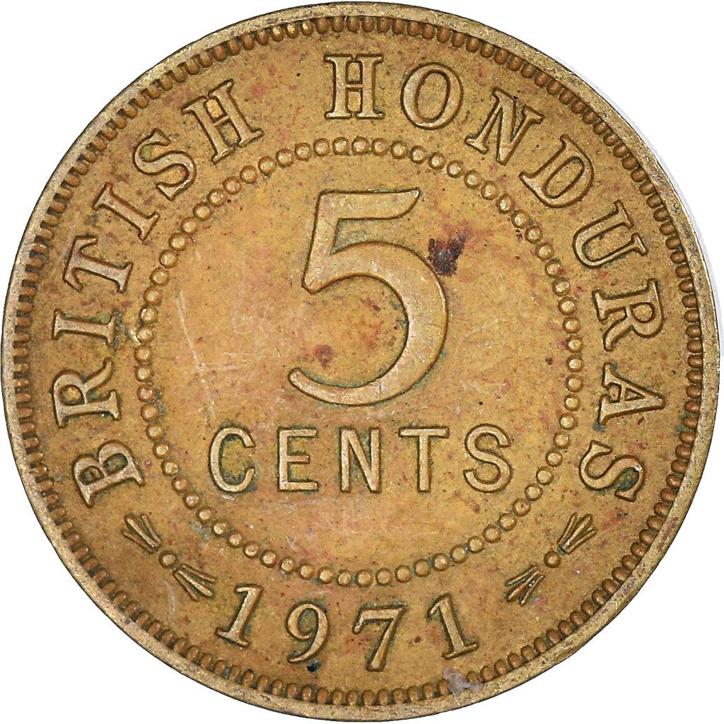 Belize › British Honduras | 5 Cents Coin | Elizabeth II | Km:31 | 1956 - 1973
