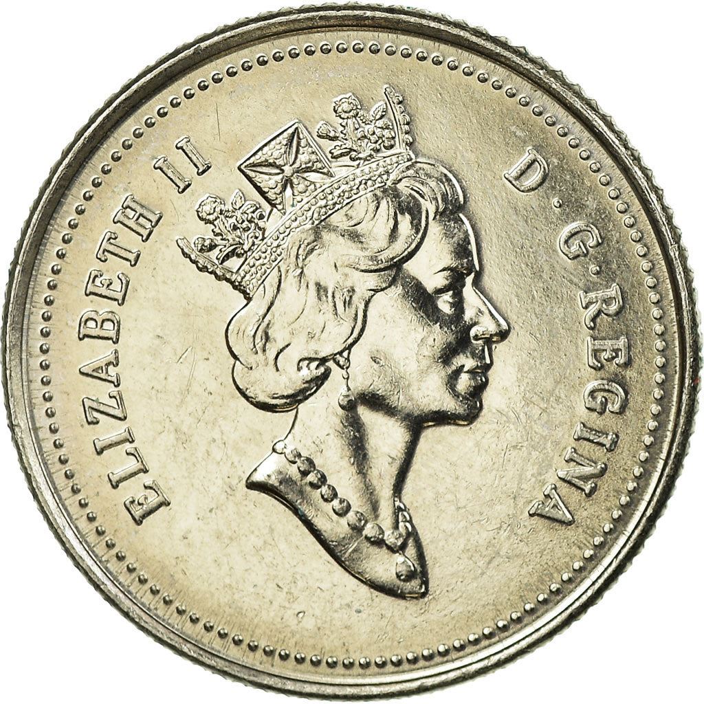 Canada | 10 Cents Coin | Nickel | Confederation | KM:206 | 1992