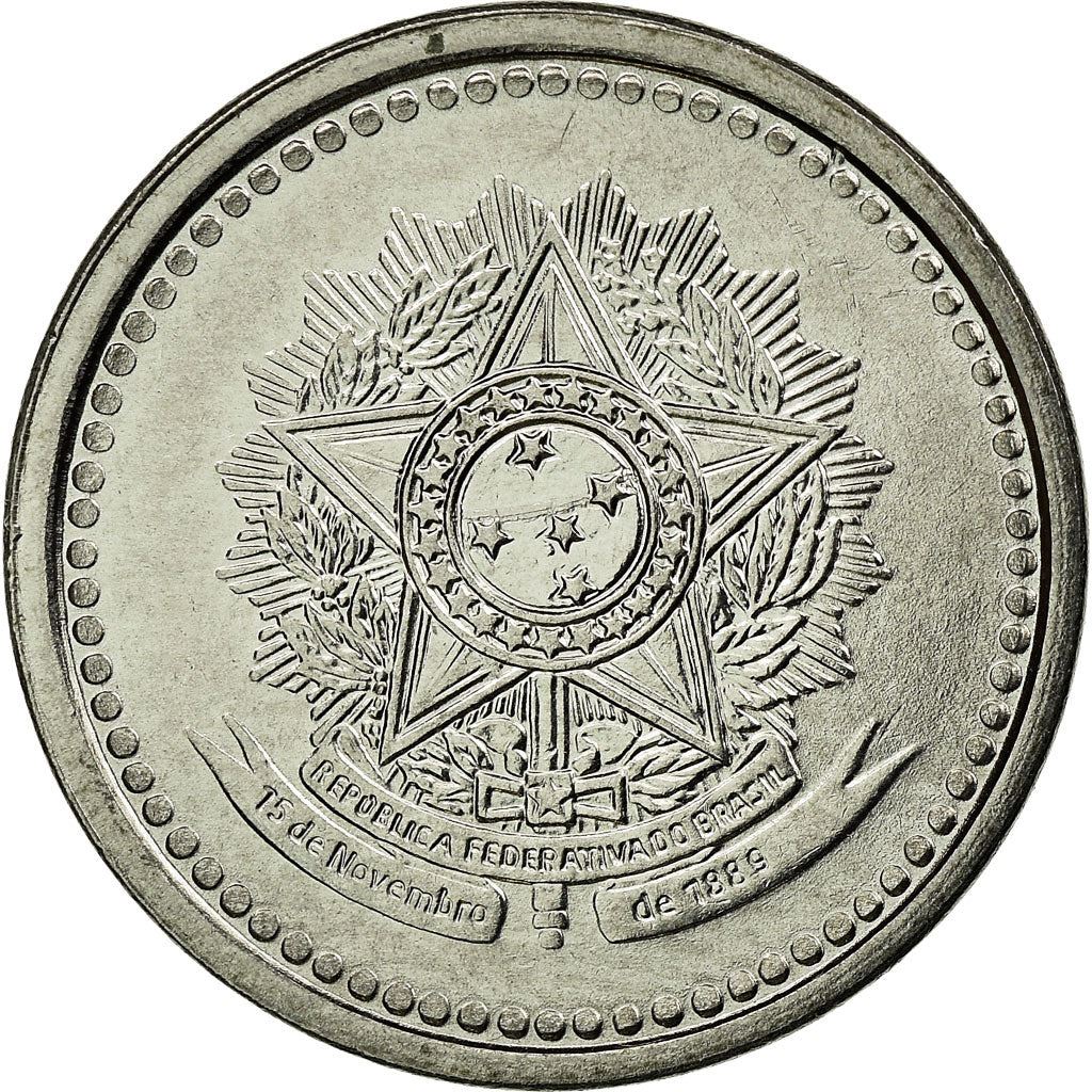 Moneta Brasile 10 Centavos KM602 1986 - 1988