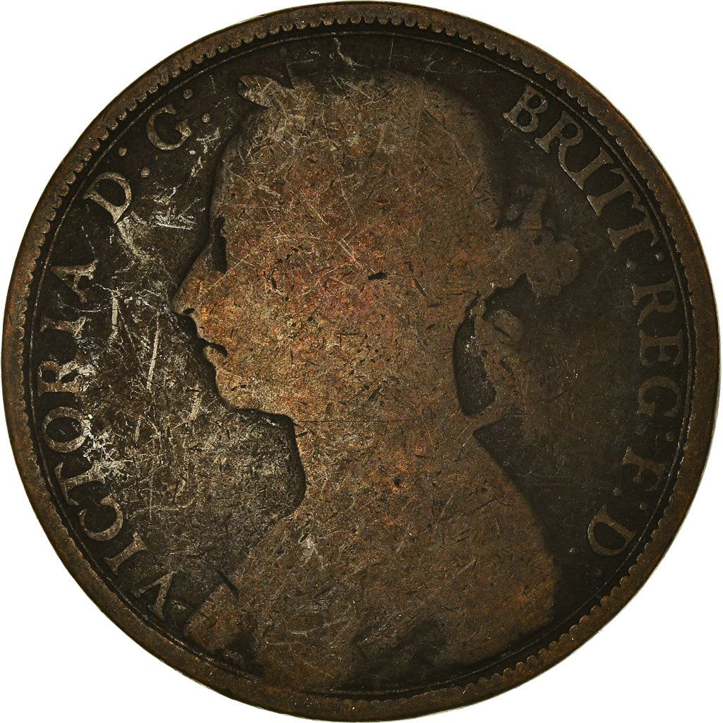 United Kingdom | 1 Penny Coin | Victoria | KM:755 | 1874 - 1894