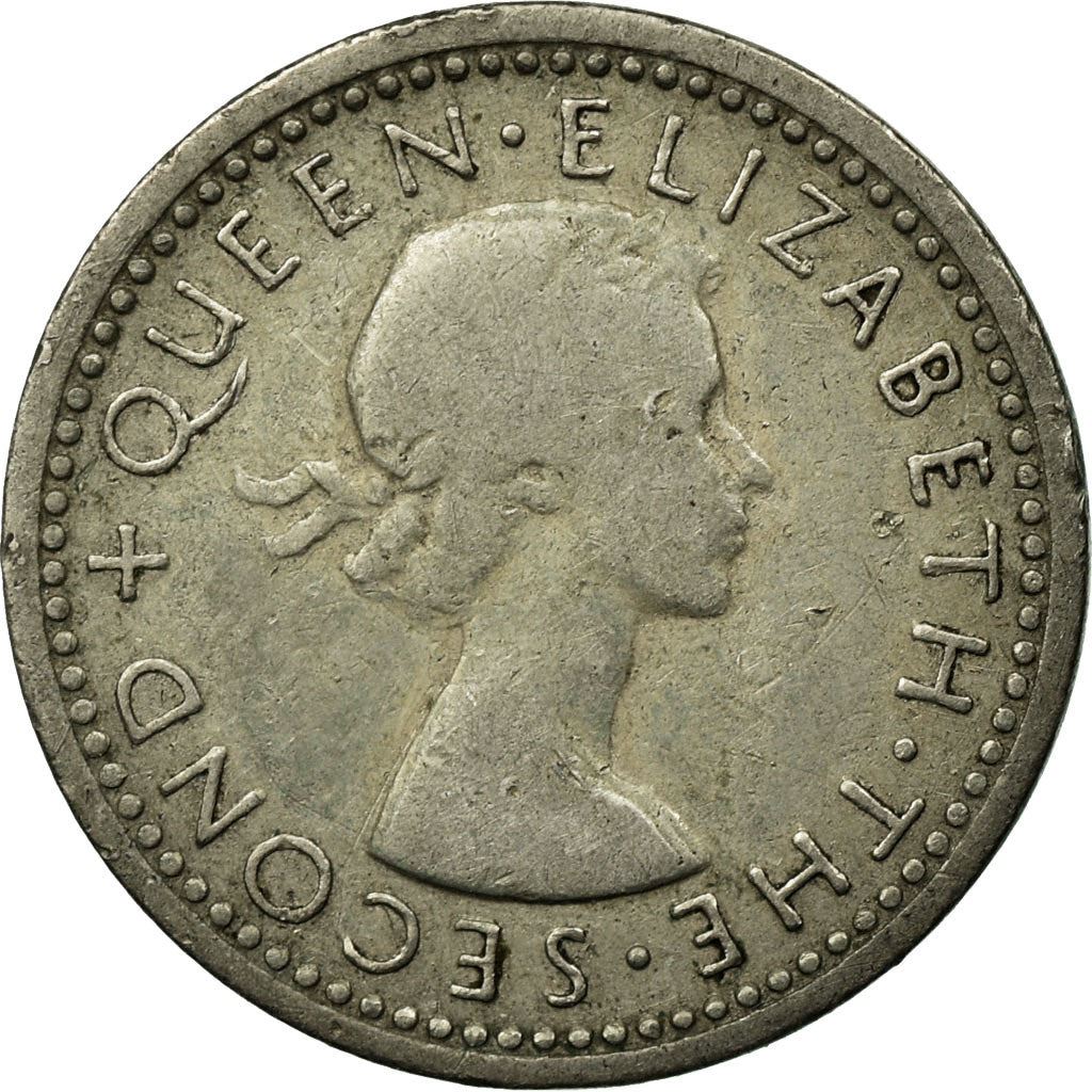 Rhodesia and Nyasaland | 3 Pence Coin | Elizabeth II | Flame Lily | Km:3 | 1955 - 1964