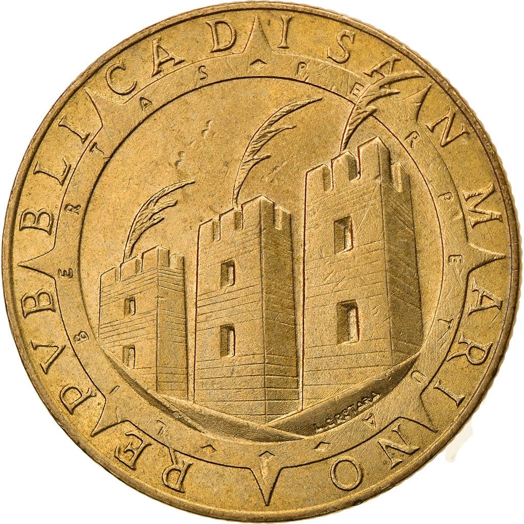 San Marino | 200 Lire Coin | Discovery of America | Km:285 | 1992