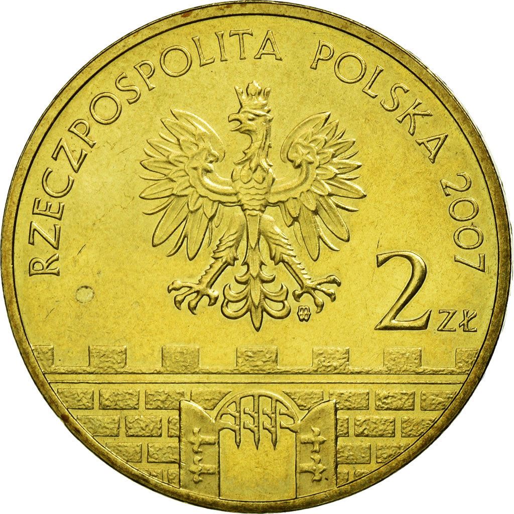Poland | 2 Zlotys Coin | Kłodzko | Y:624 | 2007